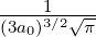 (3a01)3∕2√-π