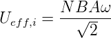         N-BA--ω
Ueff,i =   √ --
            2
      