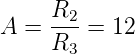      R2-
A  = R   = 12
       3
