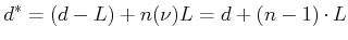 $\displaystyle \Delta\nu = \delta\nu \frac{1-G(\nu)}{2\pi\sqrt{G(\nu)}} = \frac{\delta\nu}{F_\alpha^*}$
