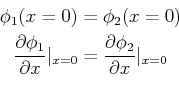 $\displaystyle \mathsf{T} = \left\vert\frac{A_{3}}{A_{1}}\right\vert^{2} = \frac...
...{2}k_{2}^{2}}{4 k_{1}^{2}k_{2}^{2} + (k_{1}^{2} - k_{2}^{2})^2\sin^{2}(k_{2}a)}$