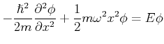 $\displaystyle \hat{\mathbf{a}}^{\dagger} \hat{\mathbf{a}} = \frac{1}{2}\left( u^{2} - 1 - \frac{d^{2}}{d u^{2}} \right)$