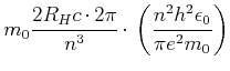 $\displaystyle \Longrightarrow 1-\left( \frac{1}{1+\frac{m_{0}}{M}}\right)
=5.45\cdot10^{-4}$